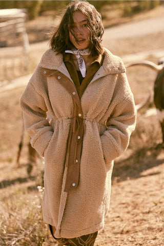 Ready to Ship Faux Shearling Coat