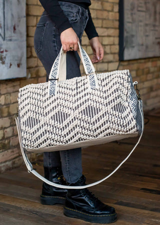 Ready to Ship Aztec Duffle Bag