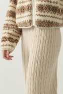 Ready to Ship Cable Knit Sweater Pants
