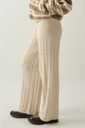 Ready to Ship Cable Knit Sweater Pants