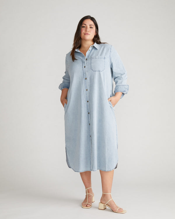 universal standard shirt dress Universal Standard Halie T-Shirt Dress