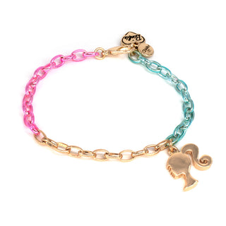 CHARM IT! Barbie Gold Chain Link Bracelet