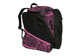 Transpack Ice Skating Bag - Pink Scratched Ice