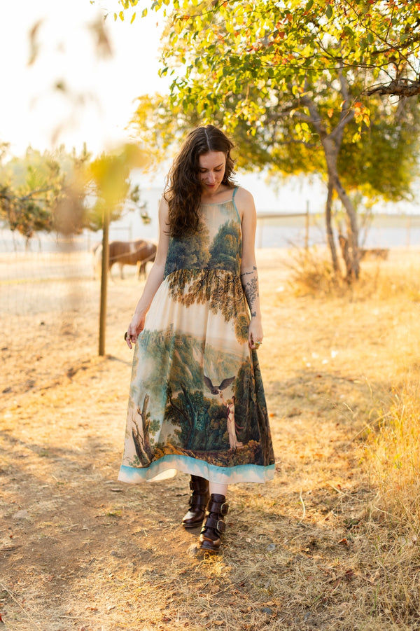 Market of Stars Awakening Boheme Slip Dress S-M