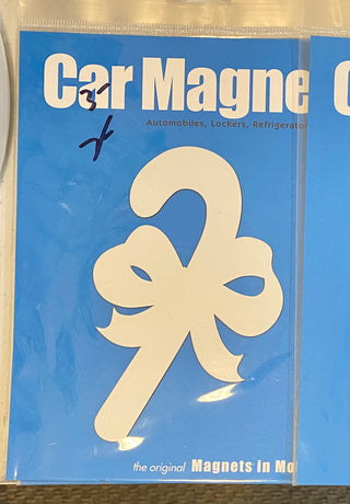Car Magnet - Candy Cane