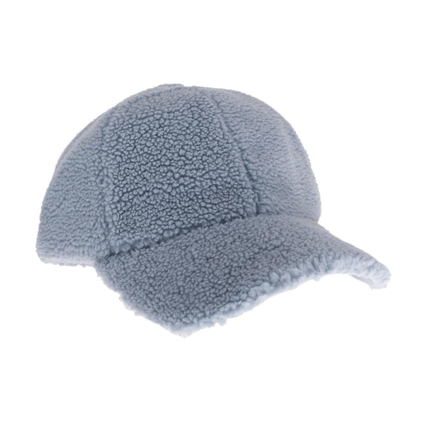 CC Beanie Ready Ship Sherpa Ball Cap - Blue