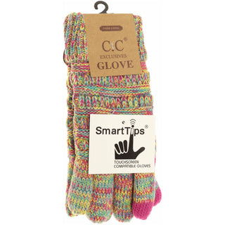 CC Beanie Ready to Ship Lined Gloves - Pink