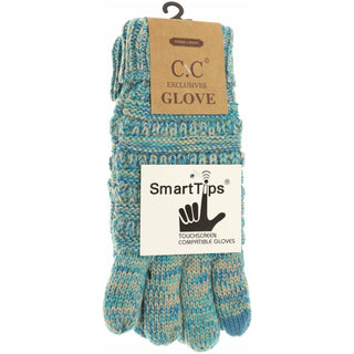 CC Beanie Ready to Ship Lined Gloves - Teal