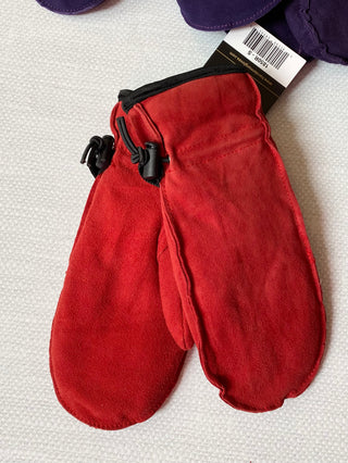 Hand Armor Deer Suede Mittens