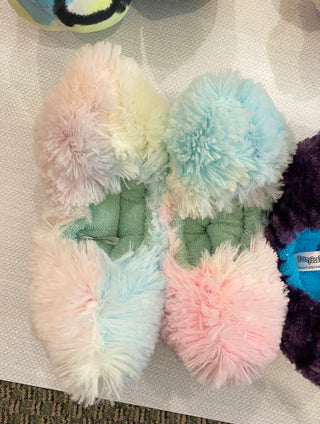 Fuzzy Soakers Ready to Ship Pastel Crazy Fur Soakers
