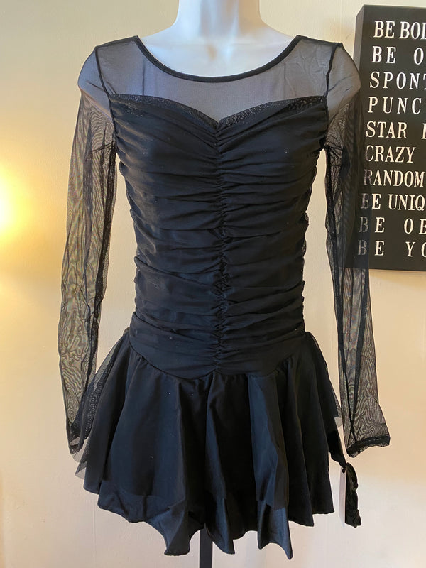 Mondor Fantasy on Ice #613 Skating Dress -Black