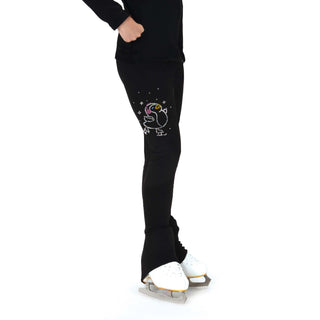 Jerry's Ready to Ship Skating Critter Crystal Fleece Pants - Penguin - Northern Ice and Dance