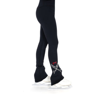 Jerry's Crossed Blades Fleece Skating Jacket - Red Bow