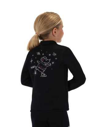 Jerry's Skating Critter Crystal Fleece Jacket - Mouse