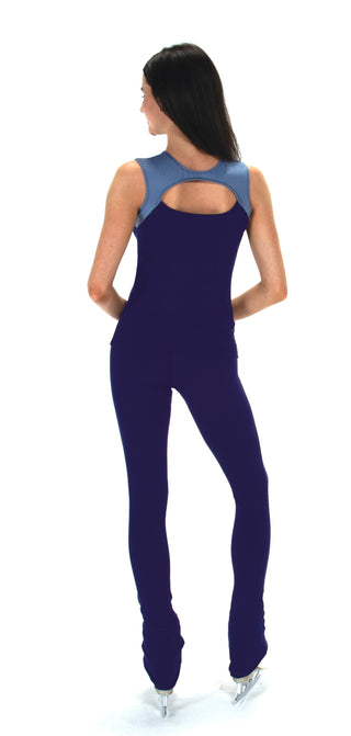 Jerry's Ready to Ship Tonal Supplex Beaded Tank - Navy