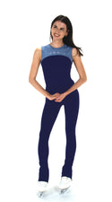 Jerry's Ready to Ship Tonal Supplex Beaded Tank - Navy - Northern Ice and Dance