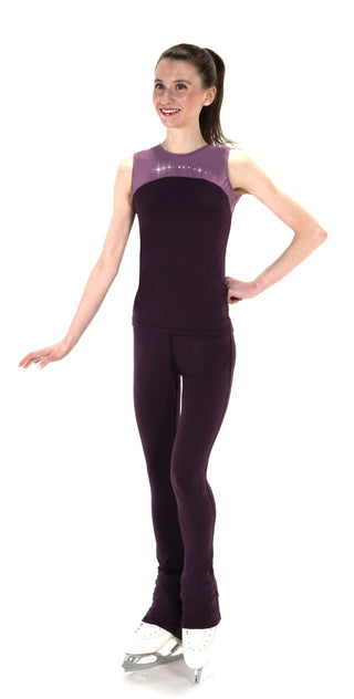 Jerry's High Waist Supplex Skating Pants - Plum