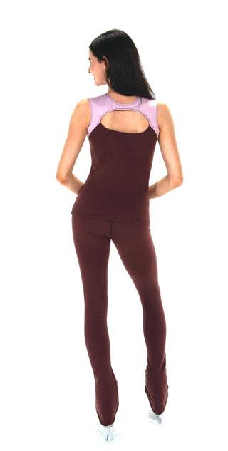 Jerry's Ready to Ship Tonal Supplex Beaded Tank - Wine