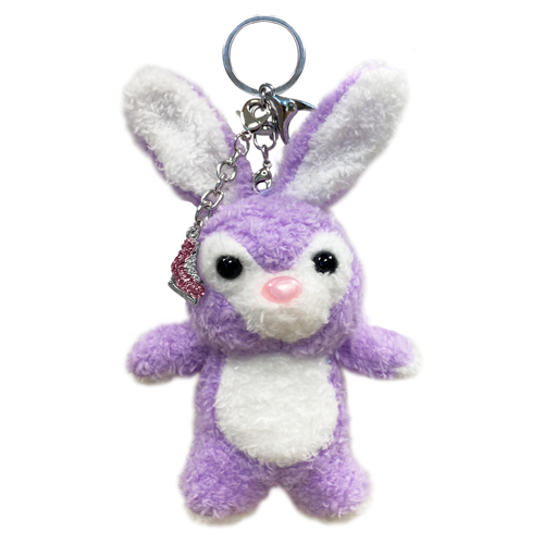 CN Animal Key Chain - Purple Bunny