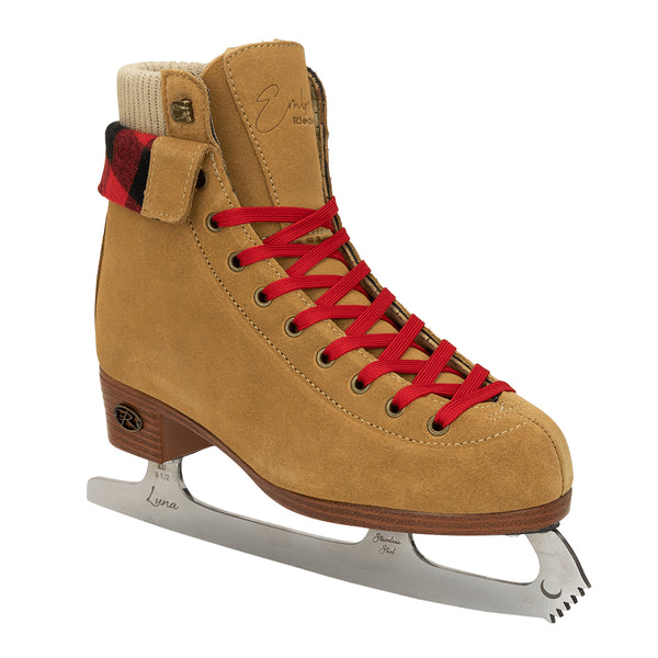 Riedell Ember Figure Skates - Cider