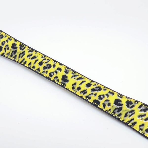 Kiss & Cry Angels Replacement Handles - Yellow Leopard