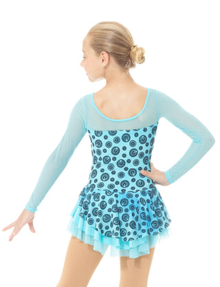 Mondor Fantasy on Ice #669 Skating Dress - Turquoise
