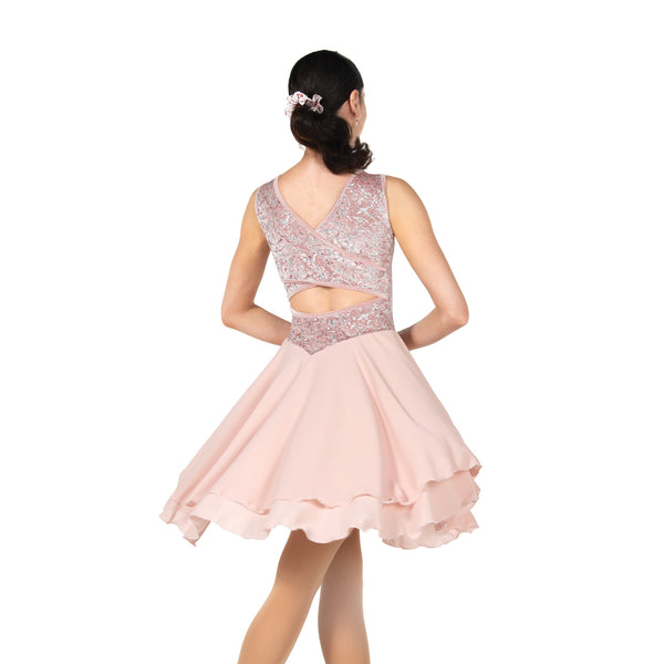 Jerry's Blush Ballgown #205 Dance Skating Dress