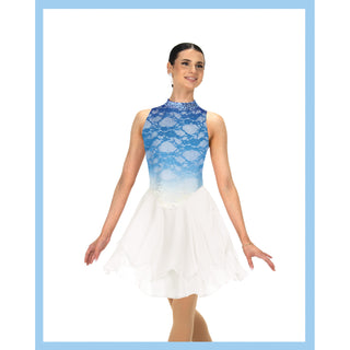 Jerry's Blue Cascade #115 Dance Skating Dress