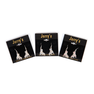 Jerry's Crystal Skate Earrings - 4 Colors