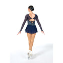 Jerry's Ready to Ship Vignette #537 Skating Dress - Navy Blue