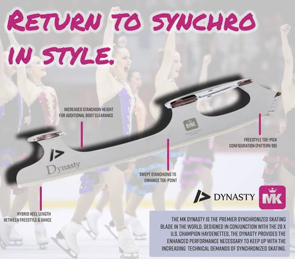 MK Dynasty Hybrid Skate Blades