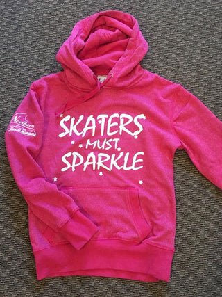 Hoodie Ready to Ship - Skaters Must Sparkle