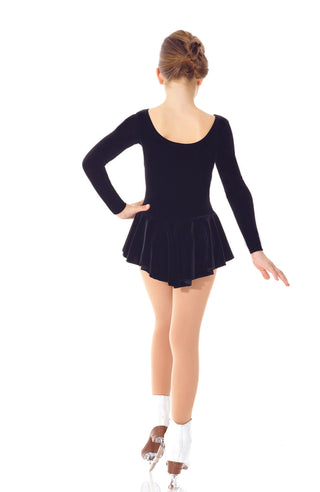Mondor Essentials #2850 Skating Dress - Black Velvet