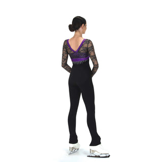 Jerry's Ready to Ship Ice Crystals Unitard - Violet