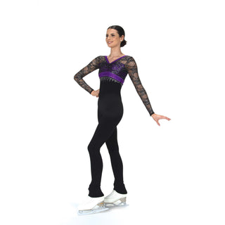 Jerry's Ready to Ship Ice Crystals Unitard - Violet