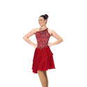 Jerry's Ready to Ship Red Rhumba #577 Dance Skating Dress