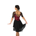 Jerry's Ready to Ship Classic Lace #590 Dance Skating Dress - Red