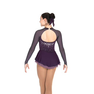 Jerry's Ready to Ship Amethyst Avalanche #573 Beaded Skating Dress