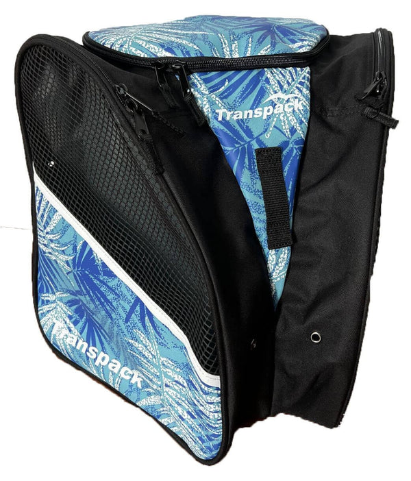 Transpack Ice Skating Bag - Blue Sky Palms