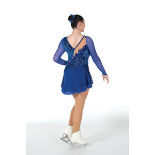 Jerry's Ready to Ship Blue Broderie #82 Skating Dress