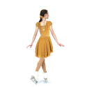 Jerry's Ready to Ship Gold Dances #579 Dance Skating Dress
