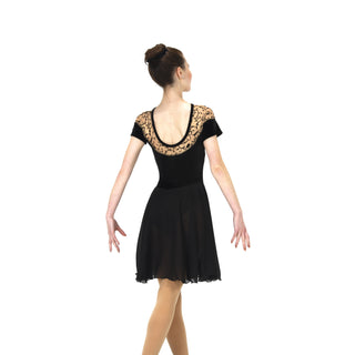 Jerry's Swirling Shoulders #96 Dance Skating Dress