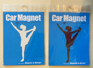 Buy black Car Magnet - Cheerleading