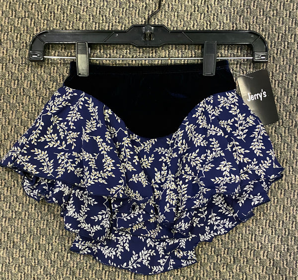 Jerry's Ready to Ship Tiny Vines Skating Skirt - Navy