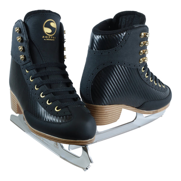 Jackson Nova Women's Figure Skates Black Northern Ice and Dance