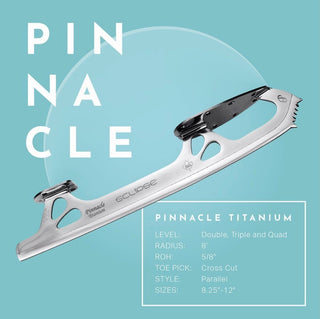 Eclipse Ready to Ship Titanium Pinnacle Lightweight Skate Blades