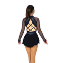 Solitaire Strappy Figure Skating Dress - Port