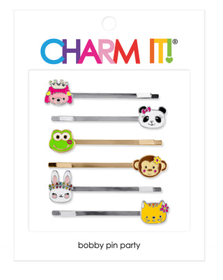CHARM IT! Animal Bobby Pin Party Set
