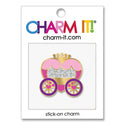 CHARM IT! Ready to Ship Princess Carriage Stick-On Charm