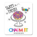 CHARM IT! Donut Enamel Pin